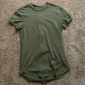 Olive green long line